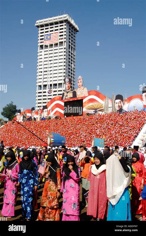 Malaysia s 50th Independence Day parade at the Merdeka Square in Kuala ...