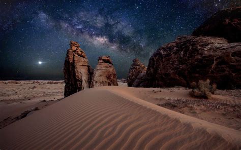 Desert Night Desktop Wallpapers - Top Free Desert Night Desktop Backgrounds - WallpaperAccess