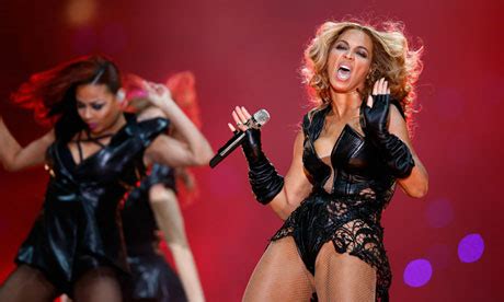 Beyoncé on song in Super Bowl half-time show spectacular | Music | The Guardian