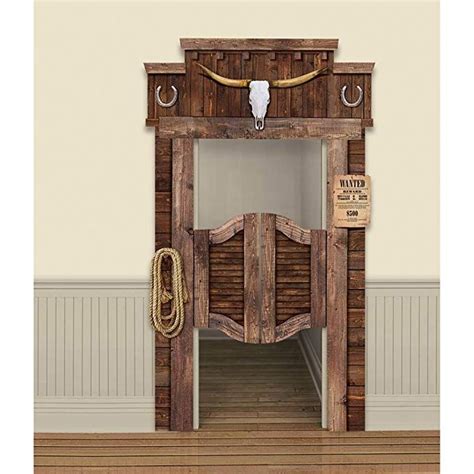 Amazon.com: Amscan 242025 Western Deluxe Functional Saloon Door Decoration Party Supplies, 84 3/ ...