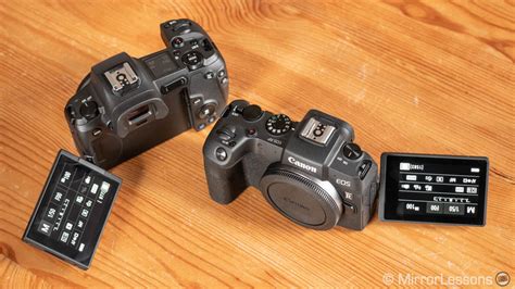 Canon EOS R vs EOS RP Comparison Review