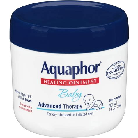 Aquaphor Baby Healing Ointment - Advance Therapy for Diaper Rash, Chapped Cheeks and Minor ...