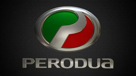 Perodua logo 3D Model in Parts of auto 3DExport