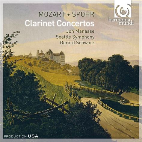 Mozart: Clarinet Concerto in A major K622; Spohr: Clarinet Concerto No.2 Op.57: Amazon.co.uk: Music