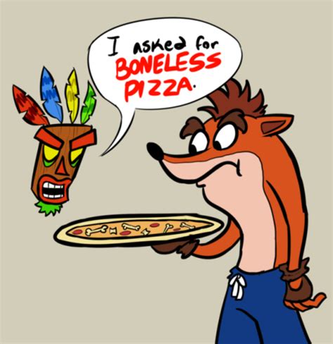 Crash Didn't Listen. | Boneless Pizza | Know Your Meme