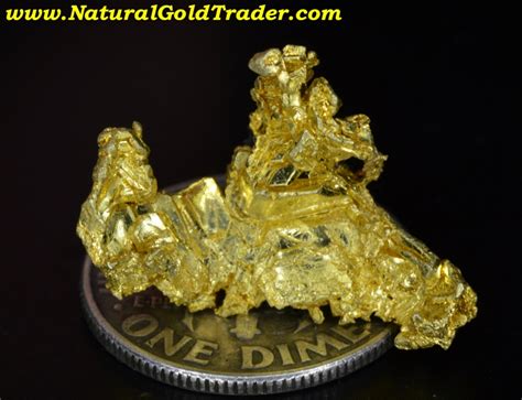 2.65 G. Round Mountain Nevada Gold Specimen