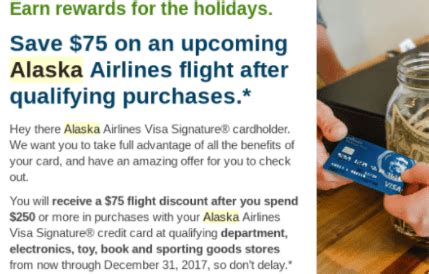 BofA Alaska Airlines Credit Card, Get $75 Flight Discount When You ...