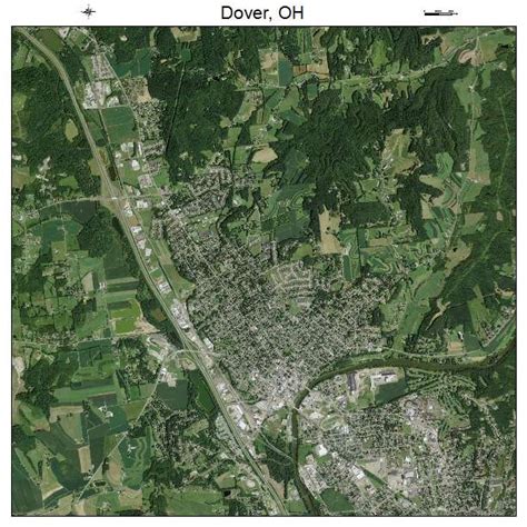 Aerial Photography Map of Dover, OH Ohio