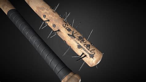 Baseball Bat with Nails Variation - Download Free 3D model by ...