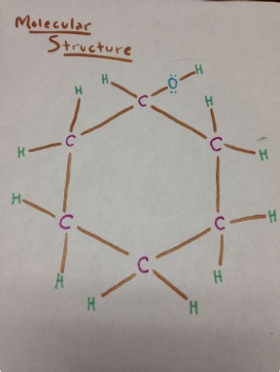 Molecular Structure - cyclohexanol