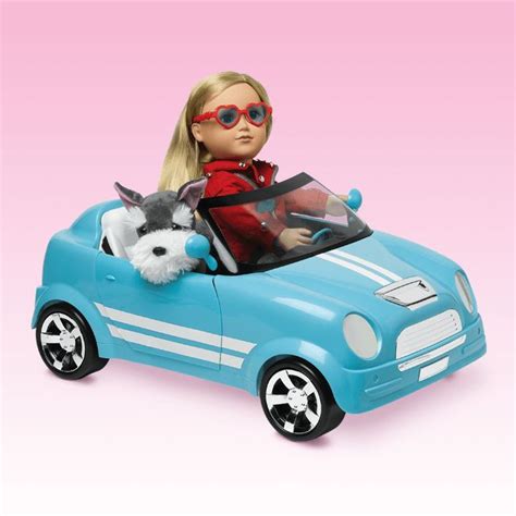 Convertible Car | American girl doll accessories, American girl doll diy, American girl accessories