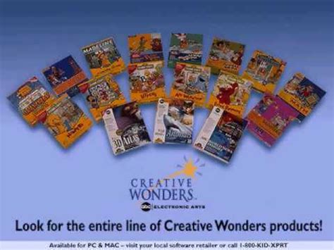 Creative Wonders CD-Rom Previews Products - YouTube