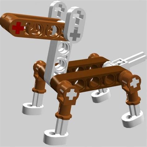 LEGO MOC Simple dog 01 by kilkul | Rebrickable - Build with LEGO