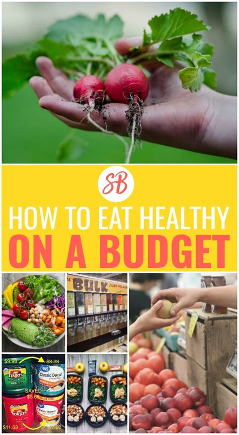 30 Ways Eat Healthy on Budget Pin 3 - Sarah Blooms