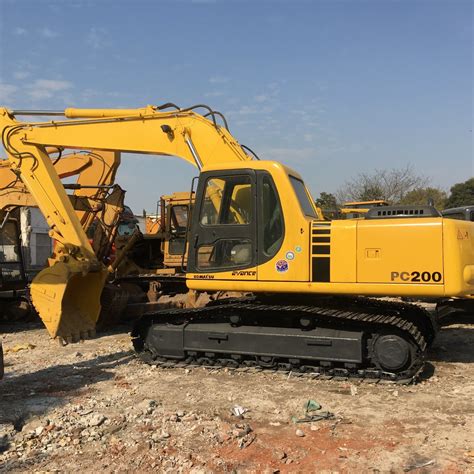 Used Komatsu PC200-8 PC200-6 Crawler Excavator in Good Condition - China Excavator and Used ...