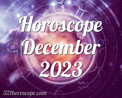 Horoscope December 2023 - tarot monthly horoscope