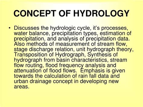 PPT - BASIC OF HYDROLOGY PowerPoint Presentation, free download - ID ...