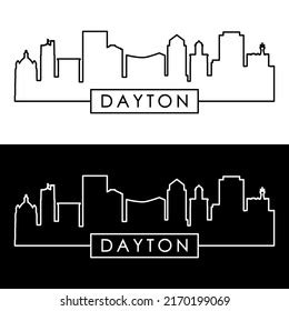 145 Dayton skyline Images, Stock Photos & Vectors | Shutterstock