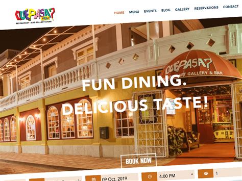 Que Pasa Restaurant has a new website – Aruba Wine and Dine