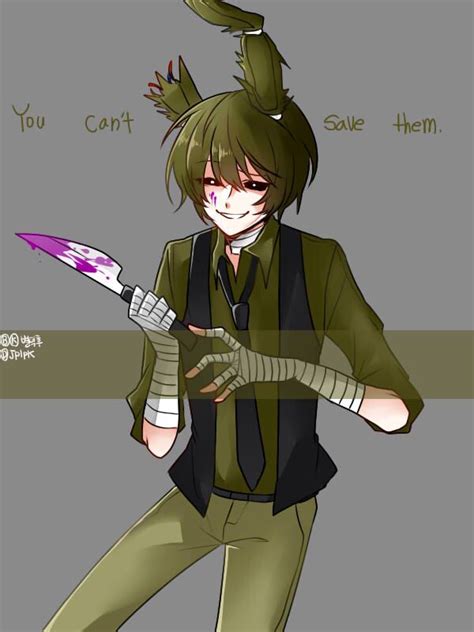 Fnaf springtrap | Anime fnaf, Fnaf drawings, Fnaf