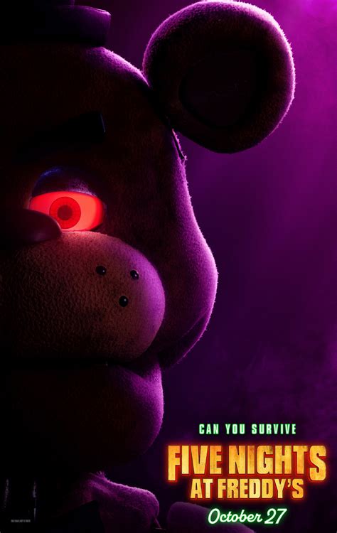 Five Nights at Freddy's (2023) Poster ~ Freddy - Horror Movies Photo ...