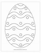 Free Printable Easter Egg Coloring Pages  Template sketch template