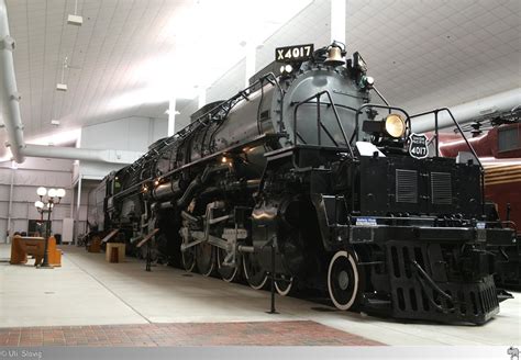 National Railroad Museum in Green Bay, Wisconsin / USA: "Big Boy" # 4017 der Union Pacific ...