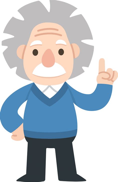 Einstein Dibujo Png Caricatura Albert Einstein Clipart 1365441 | Images and Photos finder