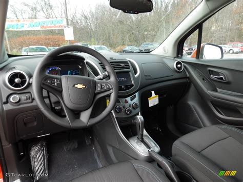 Jet Black Interior 2016 Chevrolet Trax LT AWD Photo #108632387 | GTCarLot.com