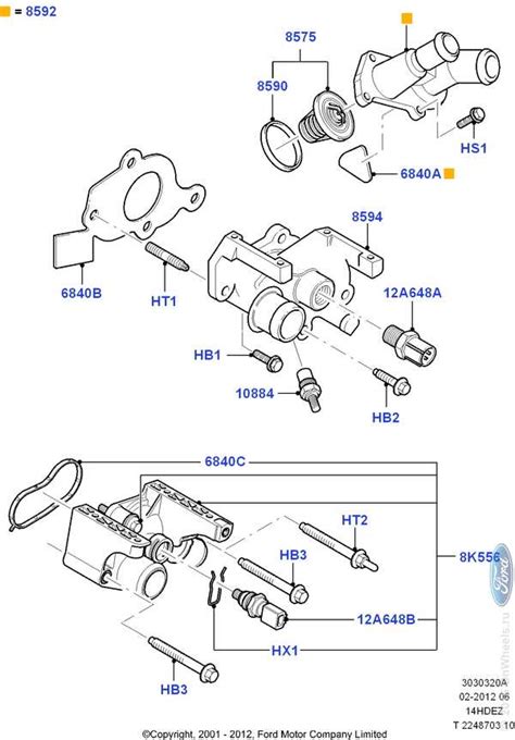 Discover the Detailed 2008 Ford Focus Parts Diagram