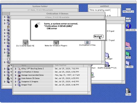 Get a Mac OS 8 Emulator and Relive the Macintosh 90s