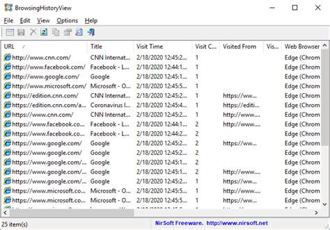 Microsoft edge browser history - advpag