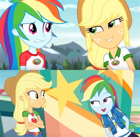 #2266627 - safe, edit, edited screencap, screencap, applejack, rainbow ...