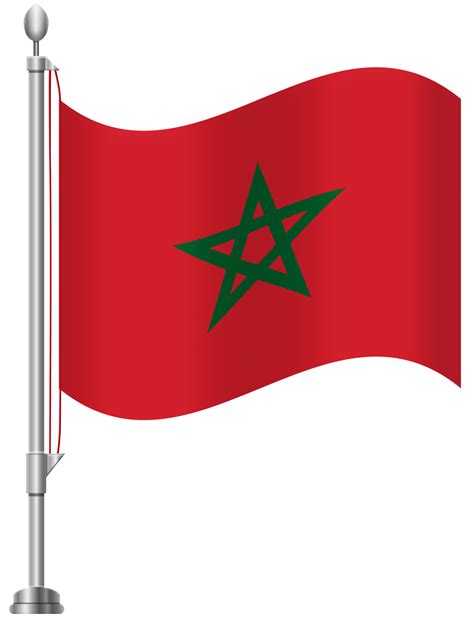 Morocco Flag PNG Clip Art