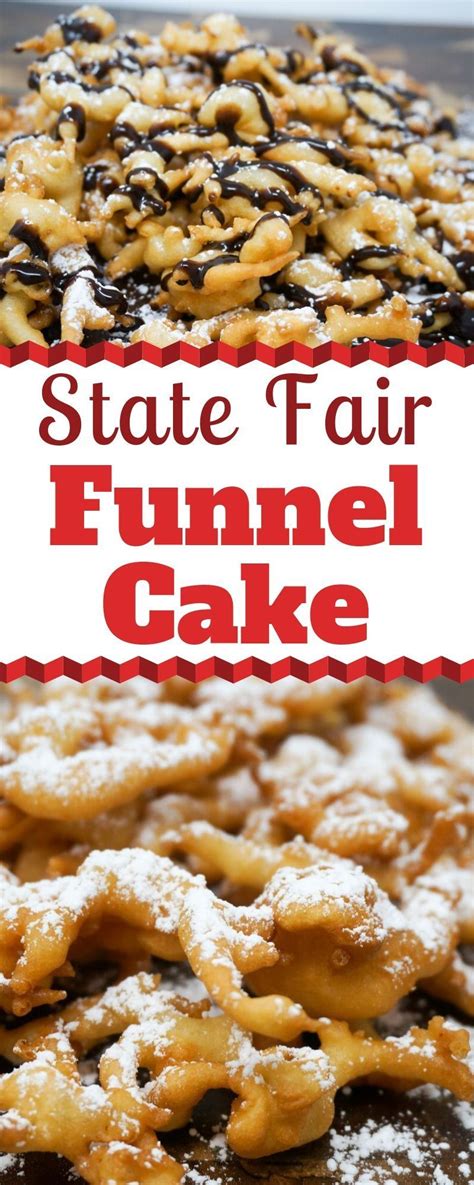 Funnel Cake | Recipe | Funnel cake, Carnival eats recipes, Fair food recipes