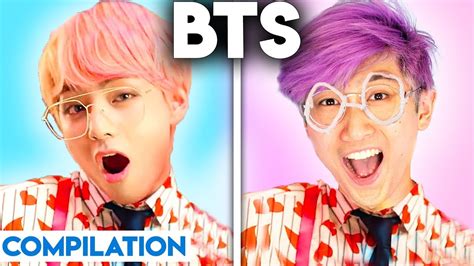 K-POP WITH ZERO BUDGET! (BEST OF BTS COMPILATION BY LANKYBOX) - YouTube