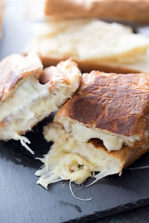 Fondue Cheese Panini Sandwiches - Food Fanatic