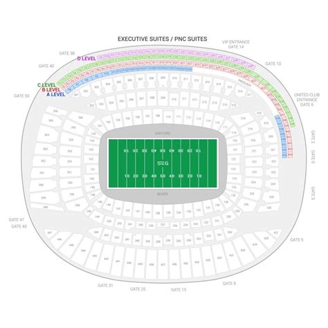 The Most Awesome and Interesting bears stadium seating chart | Seating ...