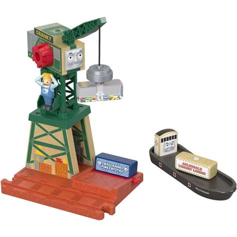 Thomas & Friends Wooden Railway - Cranky at the Dock - Walmart.com ...