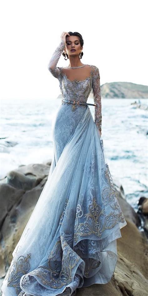 Blue Wedding Dresses For Your Happy Wedding 2021 | Gowns, Dresses, Gowns dresses