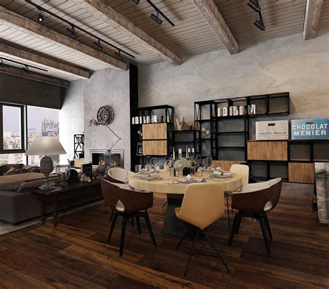 Best Of Both Worlds With The Rustic Industrial Interior Design - Scott Jay Abraham