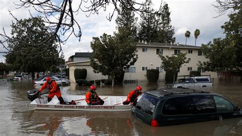 California storms: thousands evacuated over flood risk | World News ...