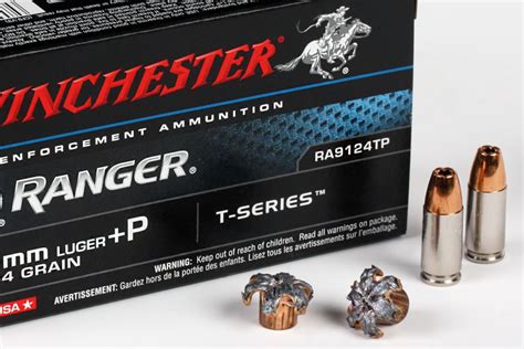 WINCHESTER AMMO 9MM +P 124 GR JHP RANGER T-SERIES 50/B0X @ Vance Outdoors