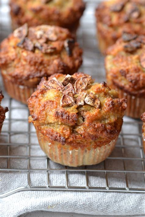 Chunky Monkey Muffins | Every Last Bite | Banana recipes, Gluten free muffins, Gluten free baking