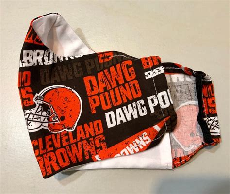 Cleveland Browns Dog Pound Mask | Etsy