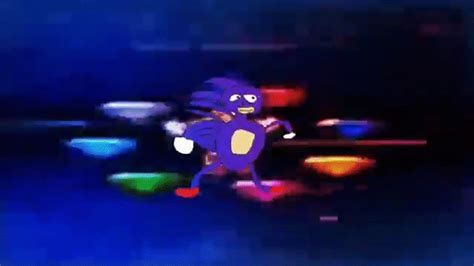 SANIC TURNS SUPER SANIC on Make a GIF