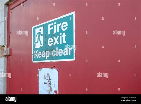 Fire escape exit old warehouse hi-res stock photography and images - Alamy