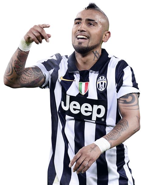 Arturo Vidal football render - FootyRenders