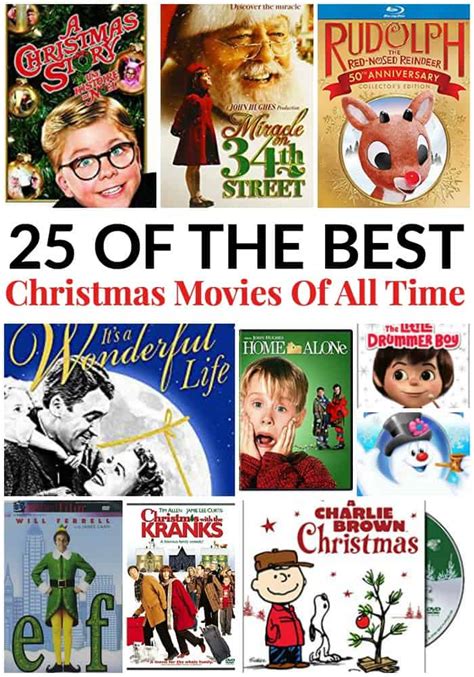 25 OF THE BEST CHRISTMAS MOVIES OF ALL TIME | Mommy Moment