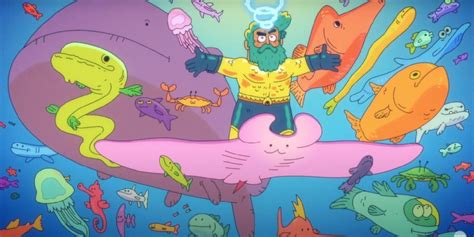 Aquaman Explains His Fish Telepathy With a King of Atlantis Musical Number